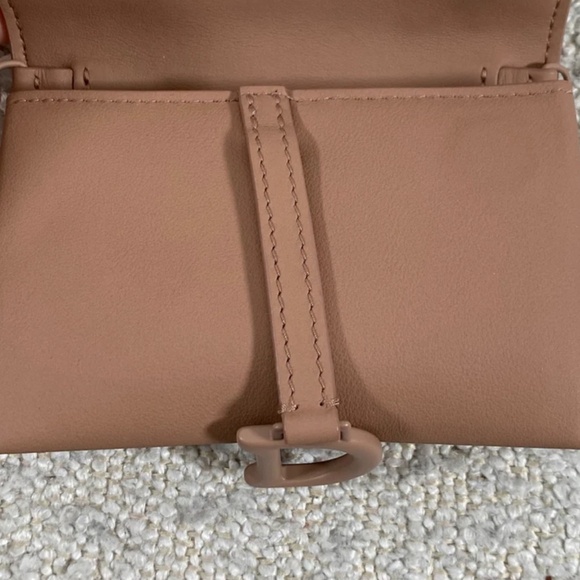 Authentic Pre-Owned Christian Dior Leather Saddle Nano Matte Dusty Rose - Picture 4 of 16